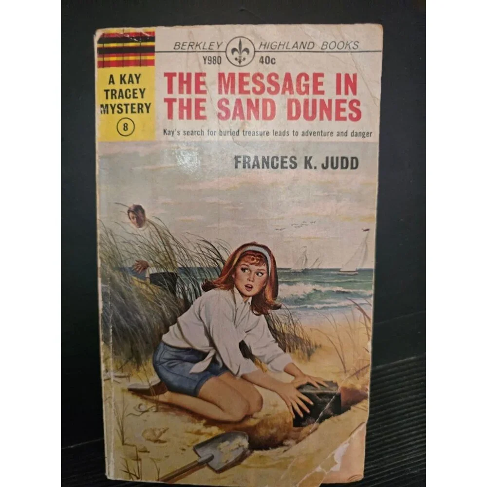 The Message in the Sand Dunes by Frances K. Judd Vintage Paperback